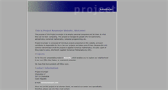 Desktop Screenshot of anumajor.com